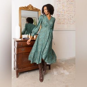 Abbey Glass Diane Wrap Dress